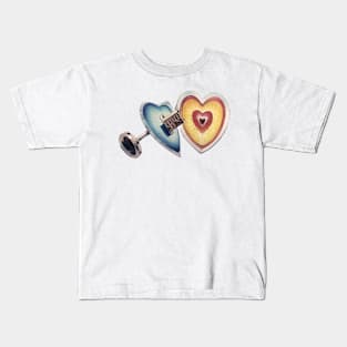 KEY TO THE HEART. Kids T-Shirt